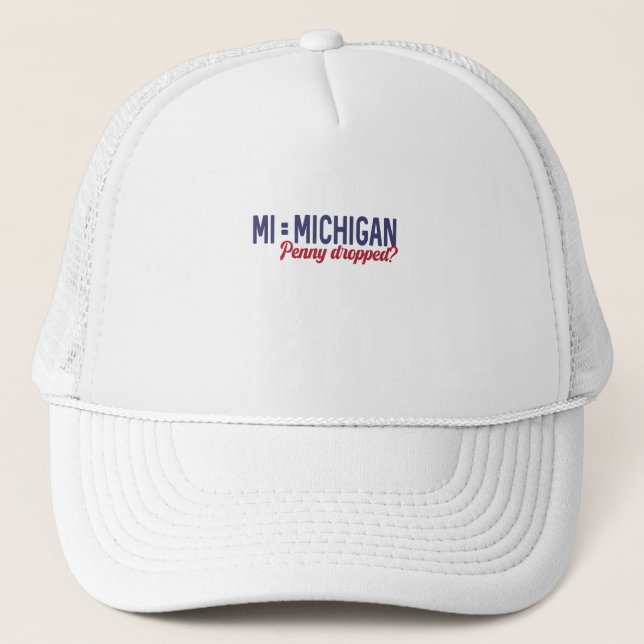 USA - MI = Michigan Not Minnesota Confusion Keps (Framsida)