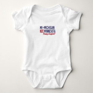 USA - MI = Michigan Not Minnesota Confusion T Shirt