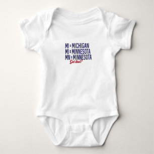 USA - MI = Michigan Not Minnesota Confusion T Shirt