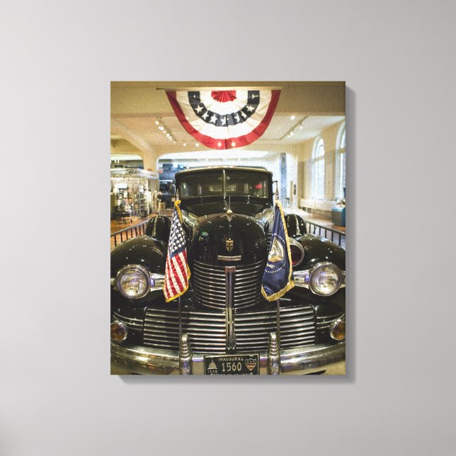 USA, Michigan, Dearborn: The Henry Ford Museum, Canvastryck (Framsida)