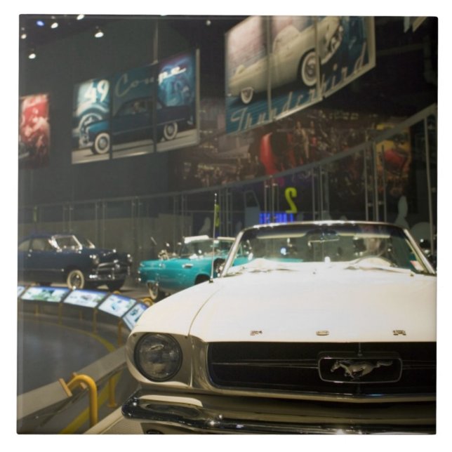 USA, Michigan, Detroit: Ford Rouge Factory Tour, Kakelplatta (Framsidan)