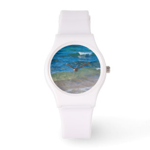 USA, Michigan. Klart vatten i Lake Superior Armbandsur