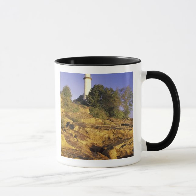 USA, Michigan, Lake Huron. Pointe Aux Barques Mugg (Höger)