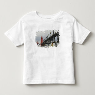 USA, Michigan, Lake Michigans strand, Grand Haven: T-shirt