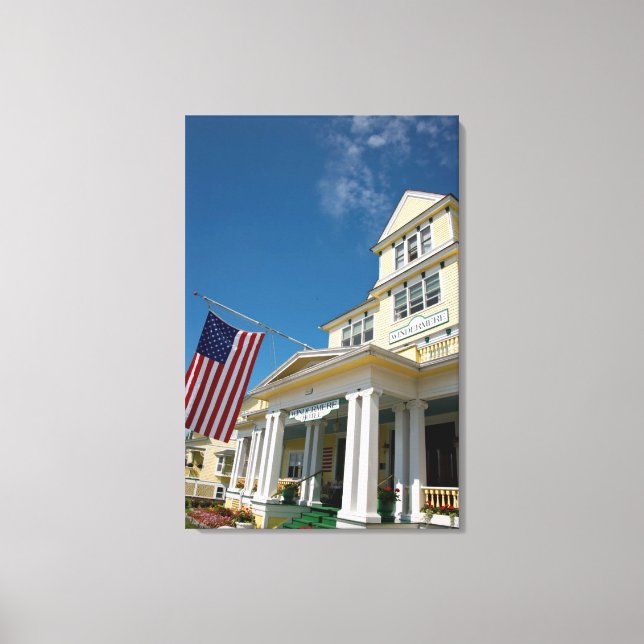 USA, Michigan, Mackinac Island Canvastryck (Framsida)