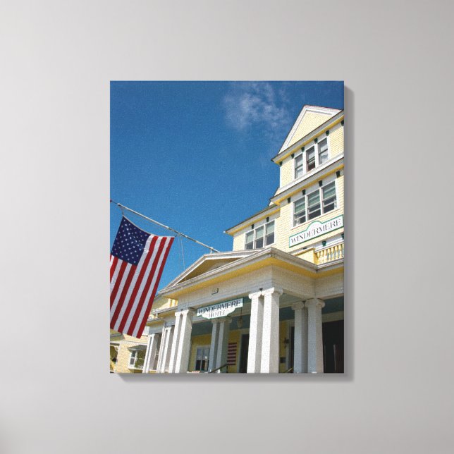 USA, Michigan, Mackinac Island Canvastryck (Framsida)
