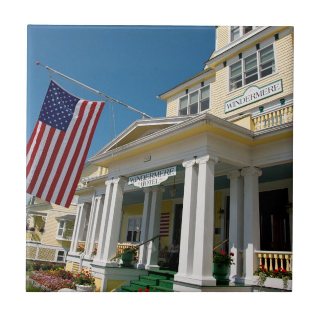 USA, Michigan, Mackinac Island Kakelplatta (Framsidan)