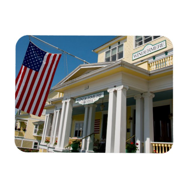 USA, Michigan, Mackinac Island Magnet (Horisontell)