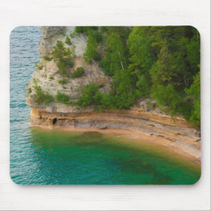 USA, Michigan. Miner's Castle-klippformationen Musmatta