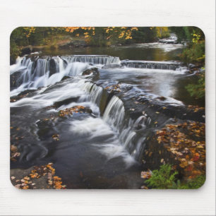 USA, Michigan, Övre halvön. Bond Falls och Musmatta