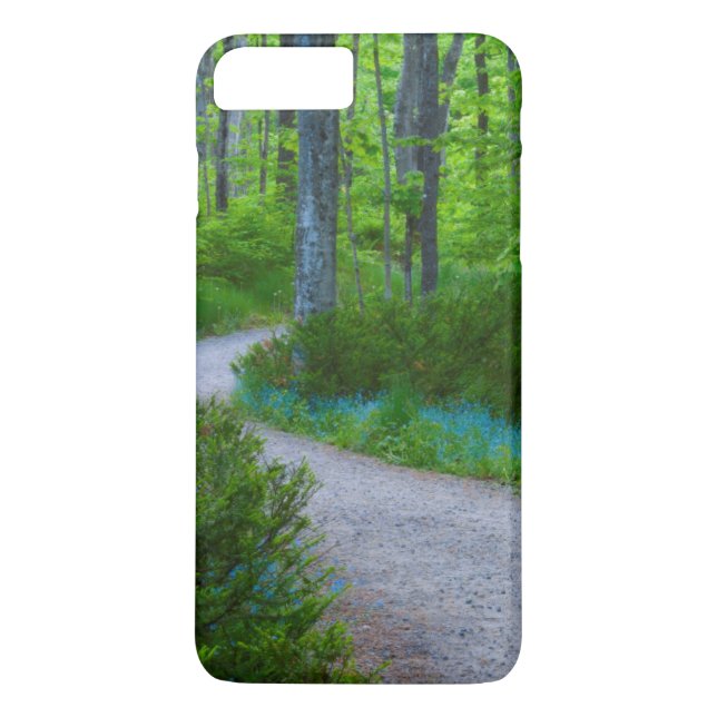 USA, Michigan. Stig genom skogen Case-Mate iPhone Skal (Baksida)