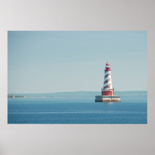 USA, Michigan, Stora sjöarna, Lake Michigan Poster