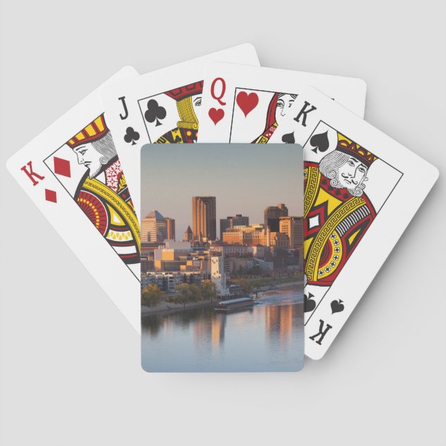 USA, Minnesota, Minneapolis, St Paul 3 Casinokort (Baksidan)