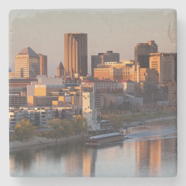USA, Minnesota, Minneapolis, St Paul 3 Stenunderlägg (Framsidan)