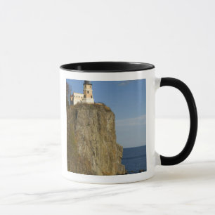 USA, Minnesota. Split Rock Lighthouse på sjö Mugg