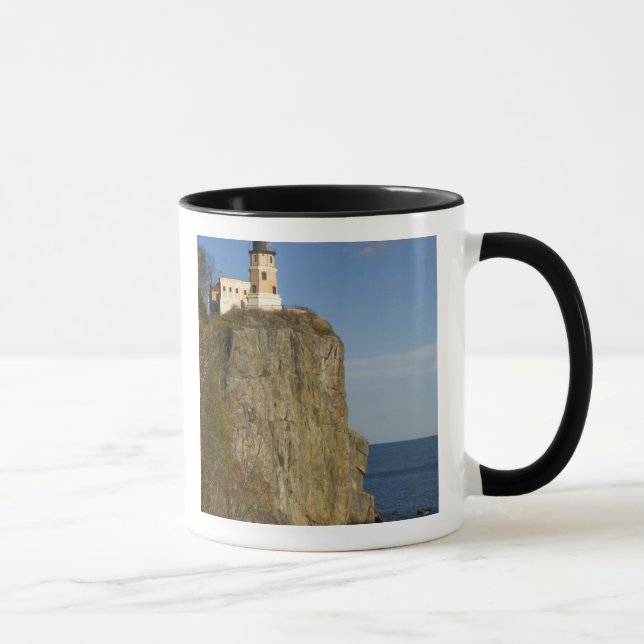 USA, Minnesota. Split Rock Lighthouse på sjö Mugg (Höger)