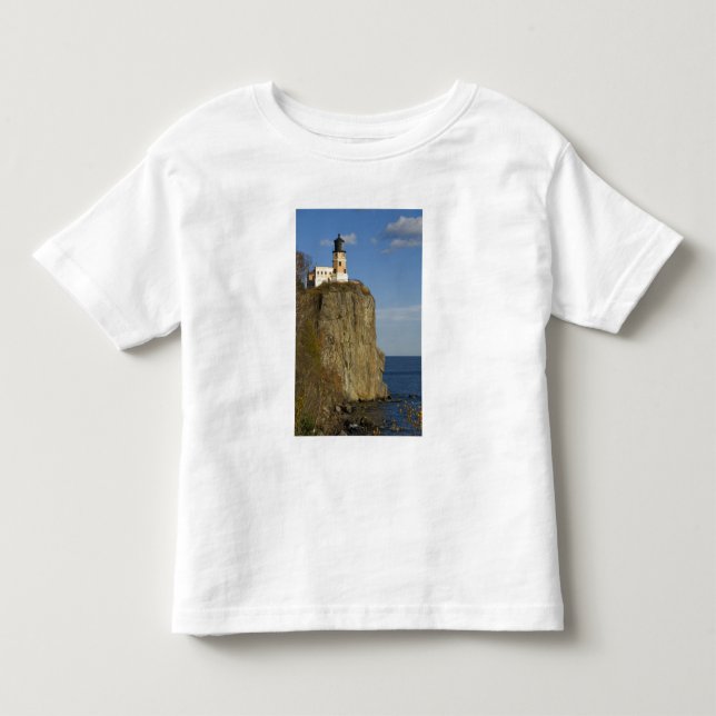 USA, Minnesota. Split Rock Lighthouse vid sjö Tee Shirt (Framsida)
