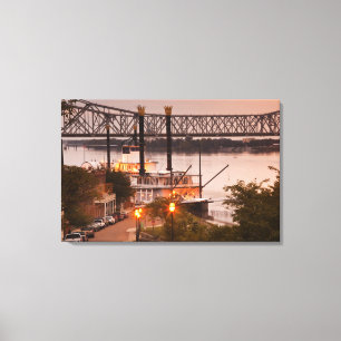 USA, Mississippi, Natchez. Natchez Under the Canvastryck