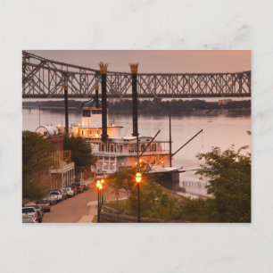 USA, Mississippi, Natchez. Natchez Under the Vykort