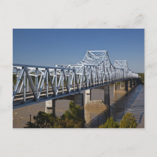 USA, Mississippi, Vicksburg. I-20 Highway Vykort