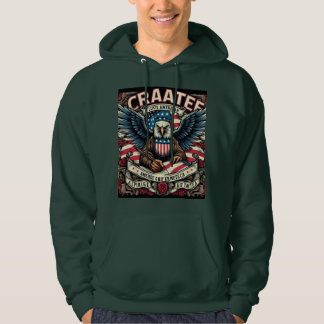 USA-moded tröja – Modern amerikansk trendig casual Hoodie