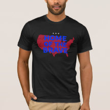 USA Modiga hem. Patriotic T-Shirt