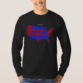 USA Modiga hem. Patriotic T Shirt