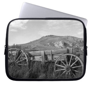 USA, Montana, Bannack State Park Gammal vagn tillv Laptop Fodral