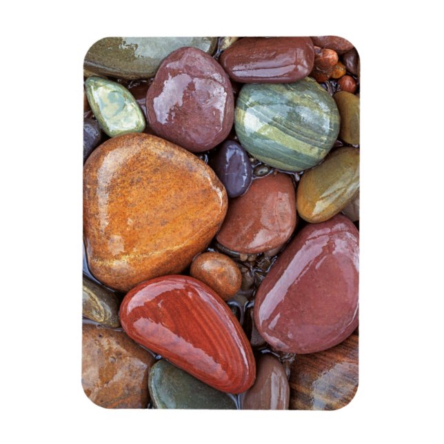 USA, Montana, Clark Fork River, Stenarna 2 Magnet (Vertikal)