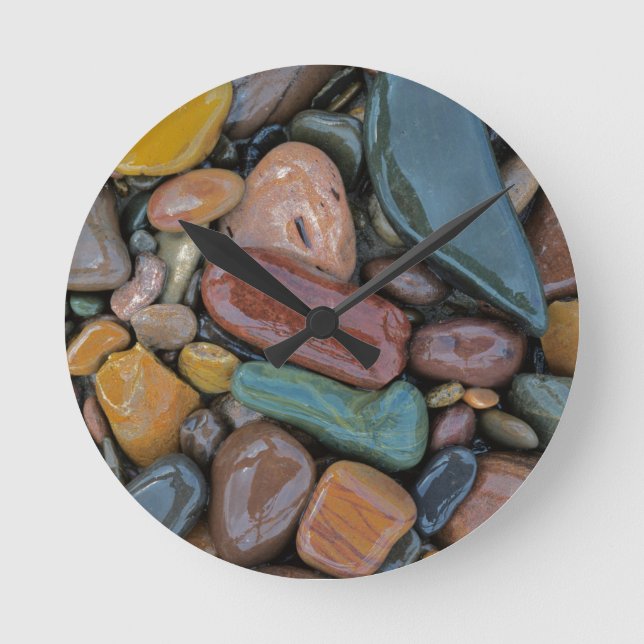 USA, Montana, Clark Fork River, Stones Rund Klocka (Framsida)