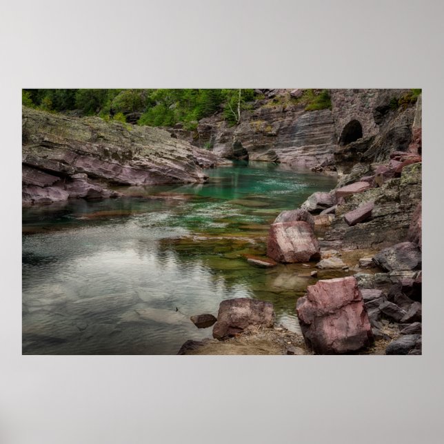 USA, Montana, Glacier National Park 2 Poster (Framsidan)