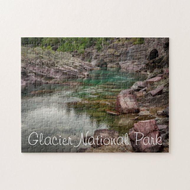 USA, Montana, Glacier National Park 2 Pussel (Horisontell)