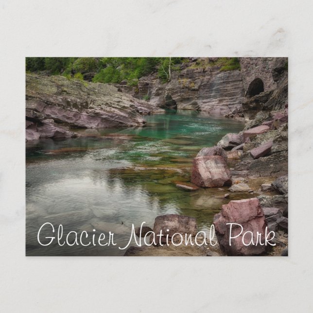 USA, Montana, Glacier National Park 2 Vykort (Framsida)