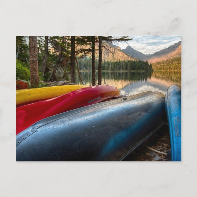 USA, Montana, Glacier National Park 3 Vykort (Framsida)