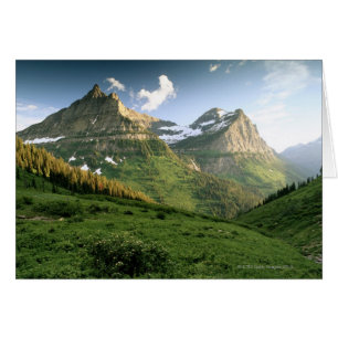 USA, Montana, Glacier National Park Hälsningskort