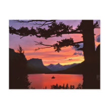 USA, Montana, Glacier National Park. Liggande