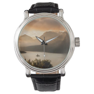 USA, Montana, Glacier National Park. Soluppgång Armbandsur