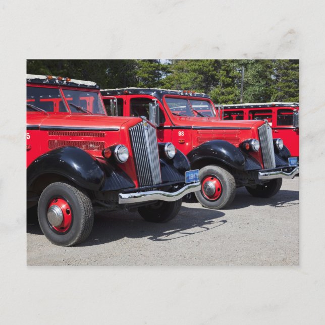 USA, Montana, Öster Glacier Park, gateway till Vykort (Framsida)