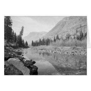 USA, Montana, scenisk Hälsningskort