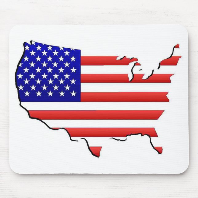USA Mousepad Musmatta (Framsidan)