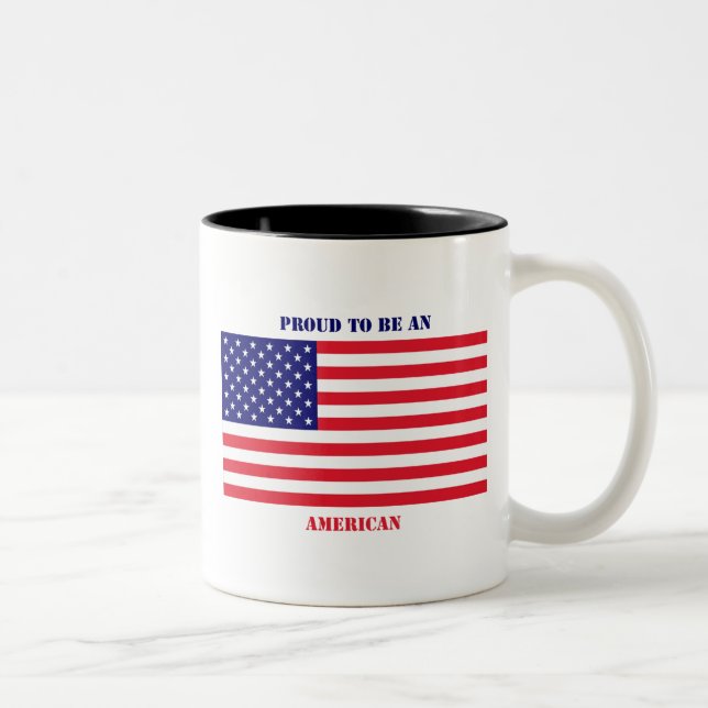 USA_Mugg Två-Tonad Mugg (Höger)