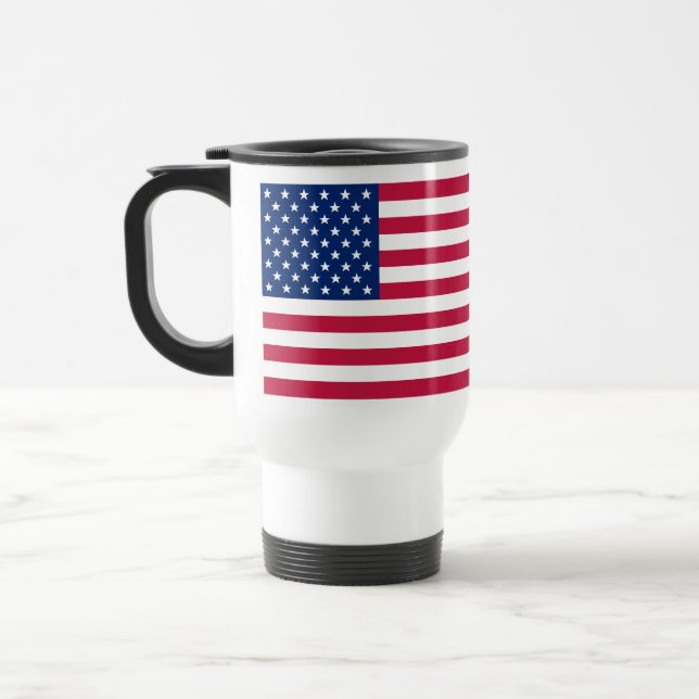 USA National Flagga America Stars Rand Patriotic Resemugg (Vänster)