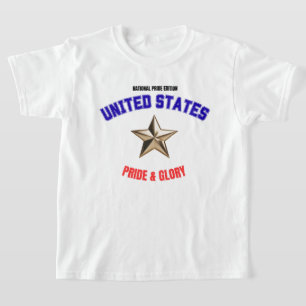 USA National Pride Edition Barn Basic T-Shirt