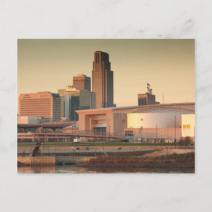USA, Nebraska, Omaha, Skyline Vykort
