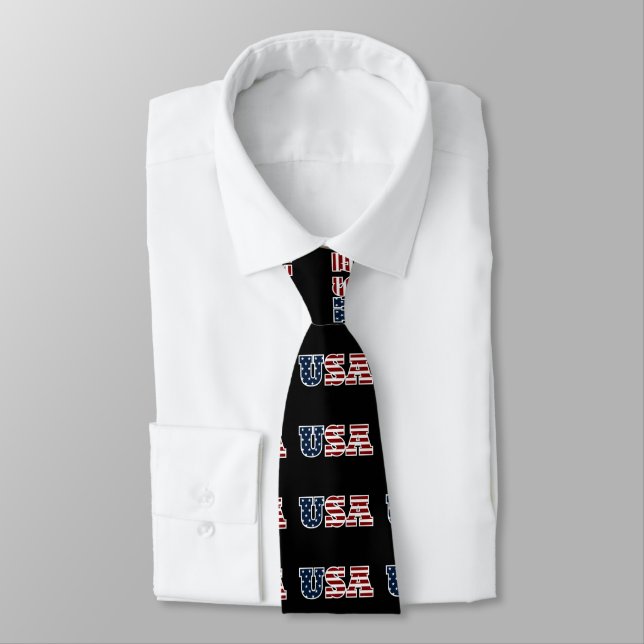 USA Necktie Slips (Bunden)