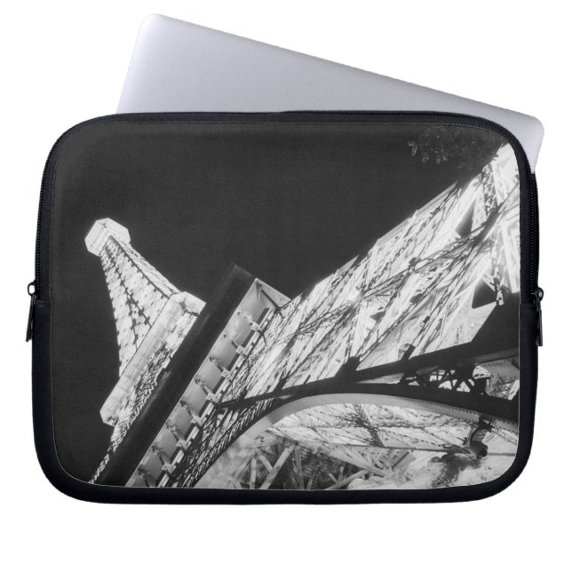 USA, Nevada, Las Vegas: Eiffel Torn / Paris Laptop Sleeve (Framsidan)