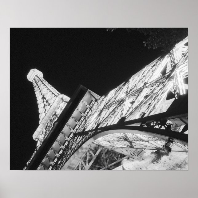 USA, Nevada, Las Vegas: Eiffel Torn / Paris Poster (Framsidan)