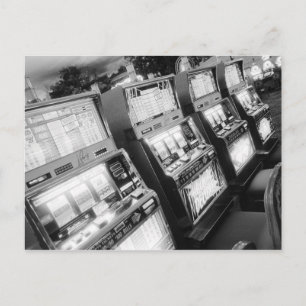 USA, Nevada, Las Vegas: Kasinoautomater / Vykort