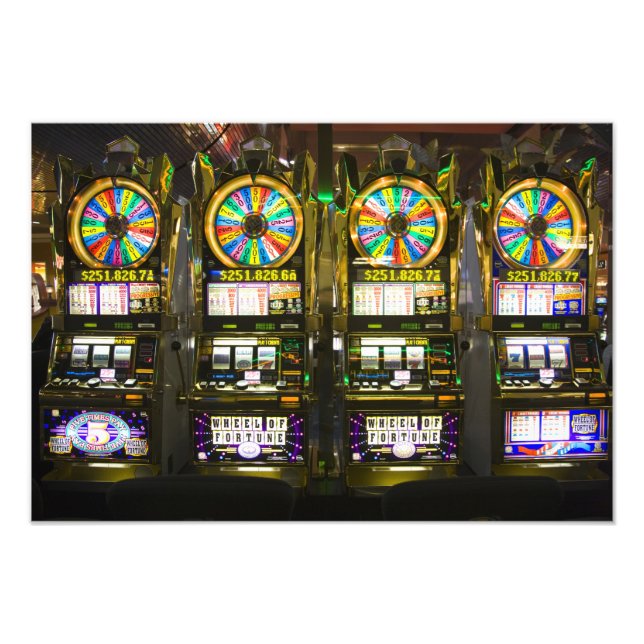 USA, Nevada, Las Vegas. McCarran Internationell Fototryck (Framsidan)