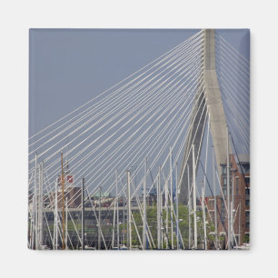 USA, New England, Massachusetts, Boston, båtar Magnet